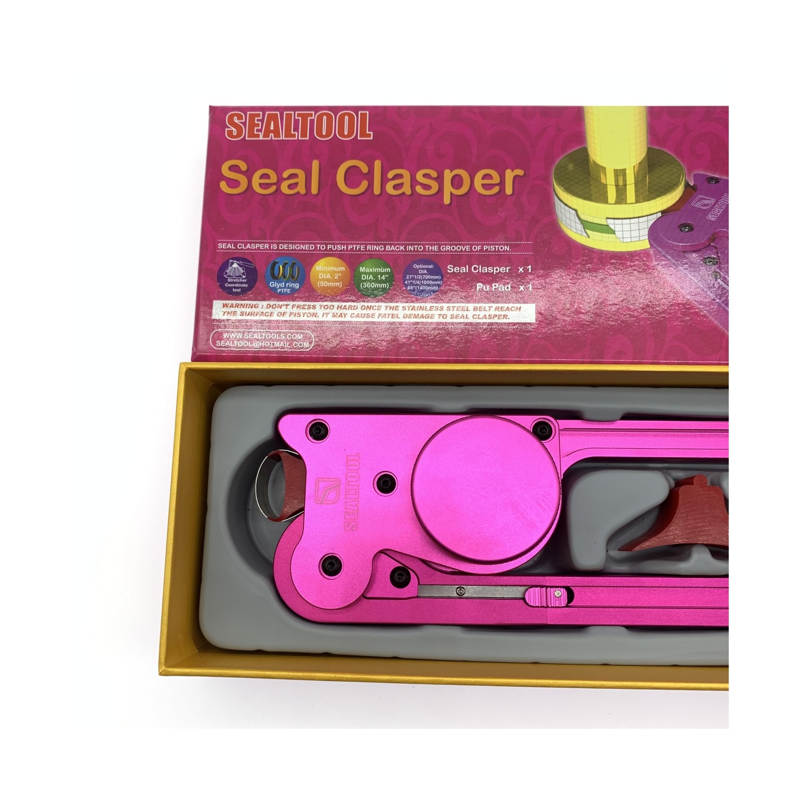 SEAL CLASPER (Version 5.0) Cylinder Rod Piston Seal Clasper Hydraulic Seal In…