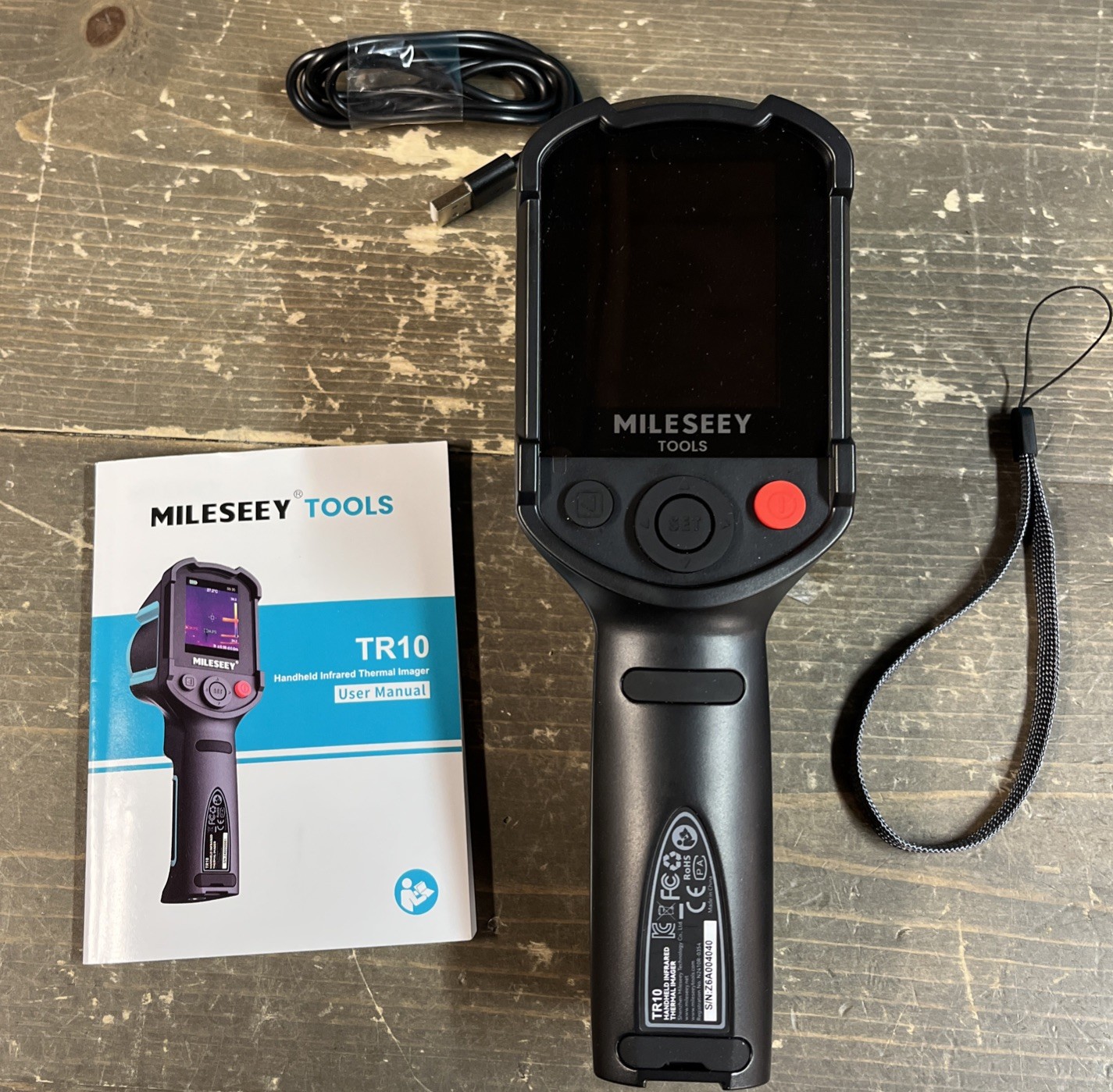 MILESEEY TR10 Infrared Thermal Imaging Camera, Hot/Cold Tracking, -4F to 1022F