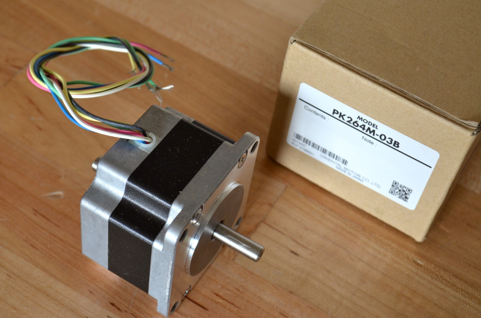 NEW Vexta Oriental PK264M-03B Nema23 Dual-Shaft Stepper Motor High-Resolution