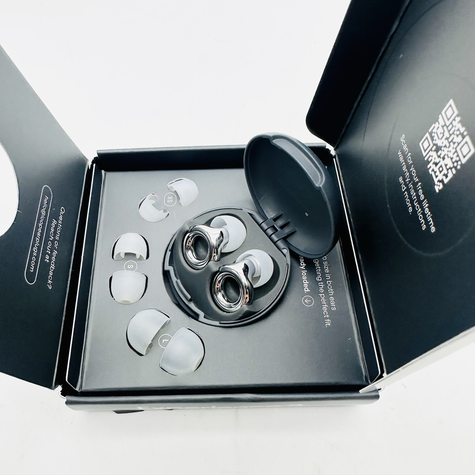 Loop Experience 2 Earplugs – Silver – *New Opened Box