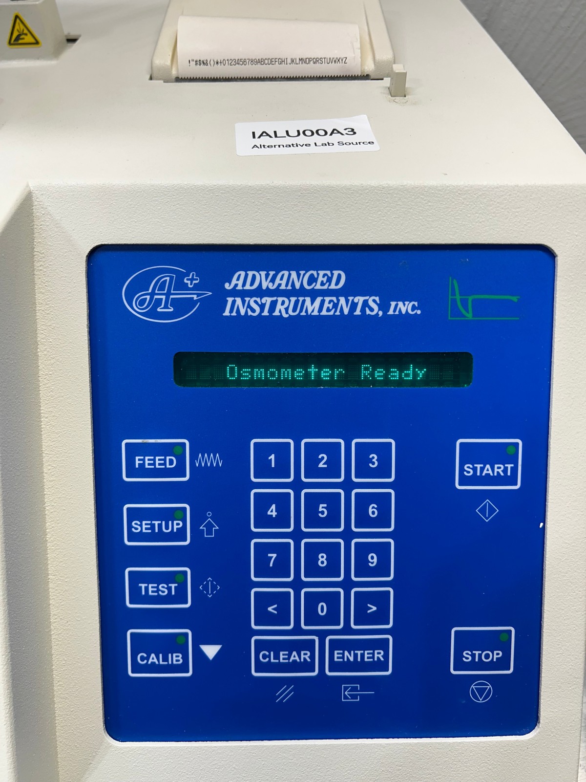 Advanced Instruments Model 3250 Single-Sample Osmometer Calibrated See Video