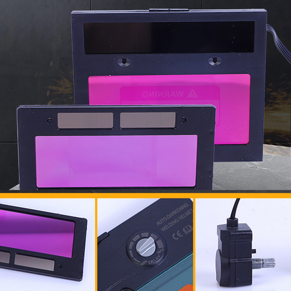Solar Auto Darkening Welding Lens Automation Shade Welder for Helmet Mask Filter