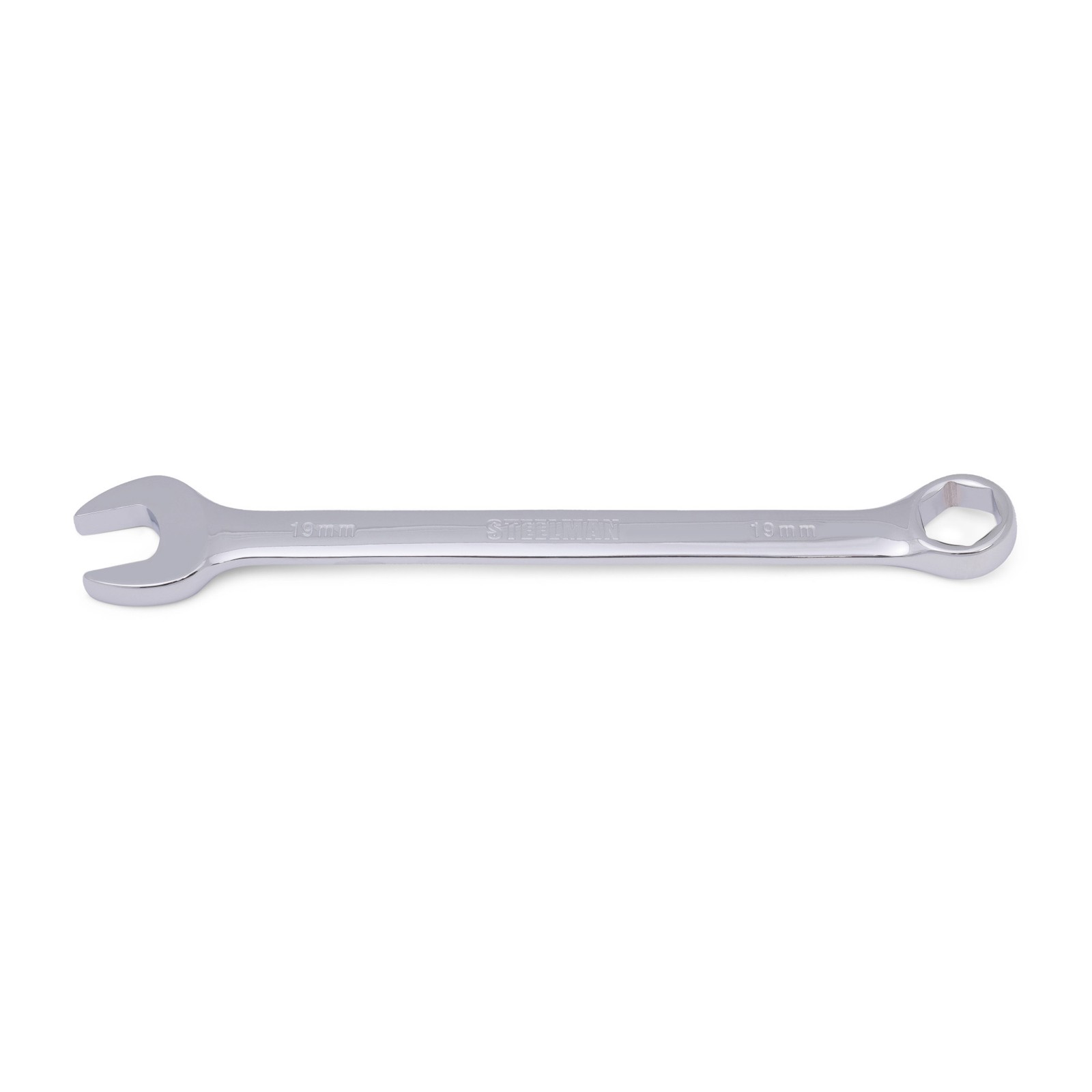 STEELMAN 19mm Combination Wrench with 6-Point Box End, 78344