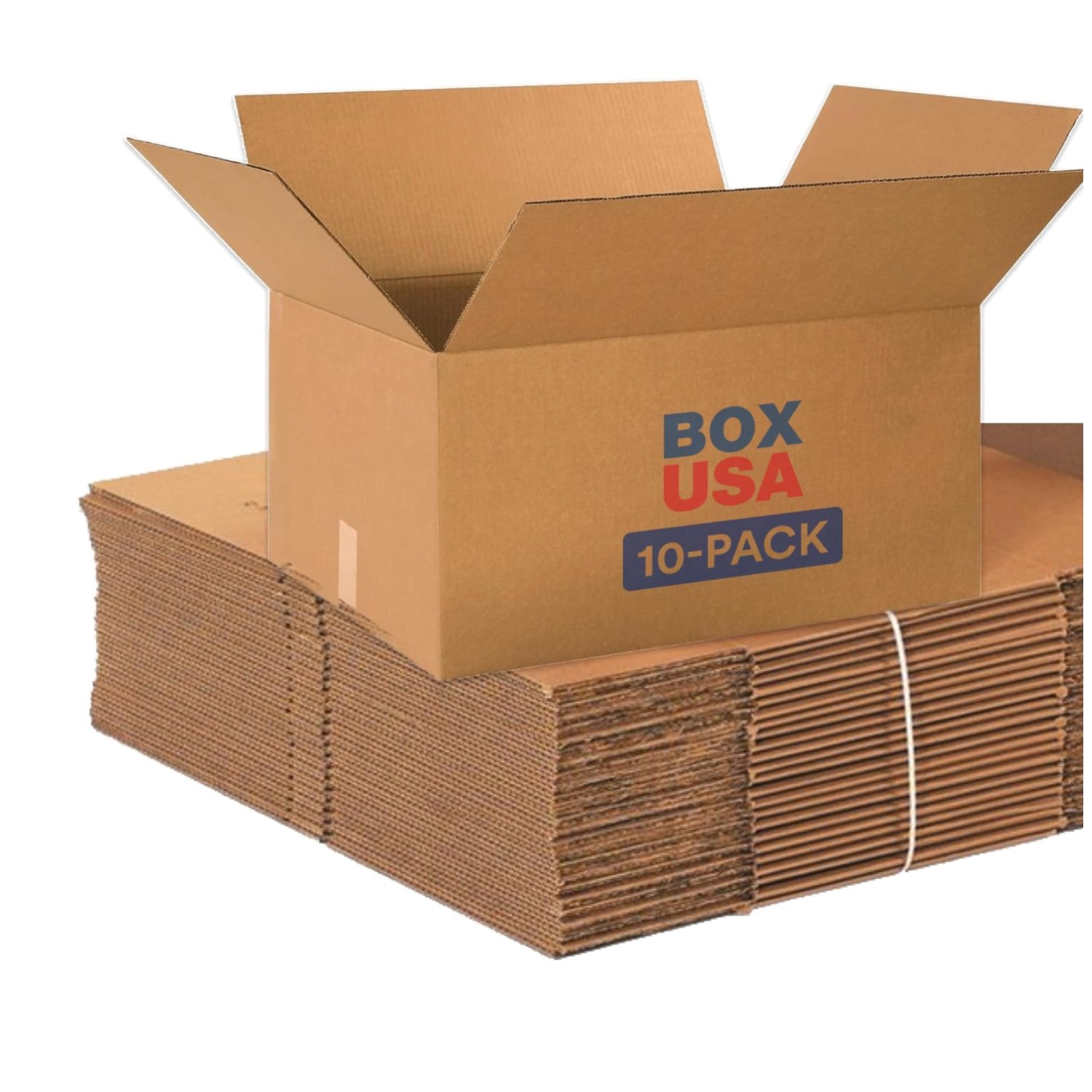 24x18x12 Moving Boxes 10-Pack – Heavy-Duty Storage Boxes