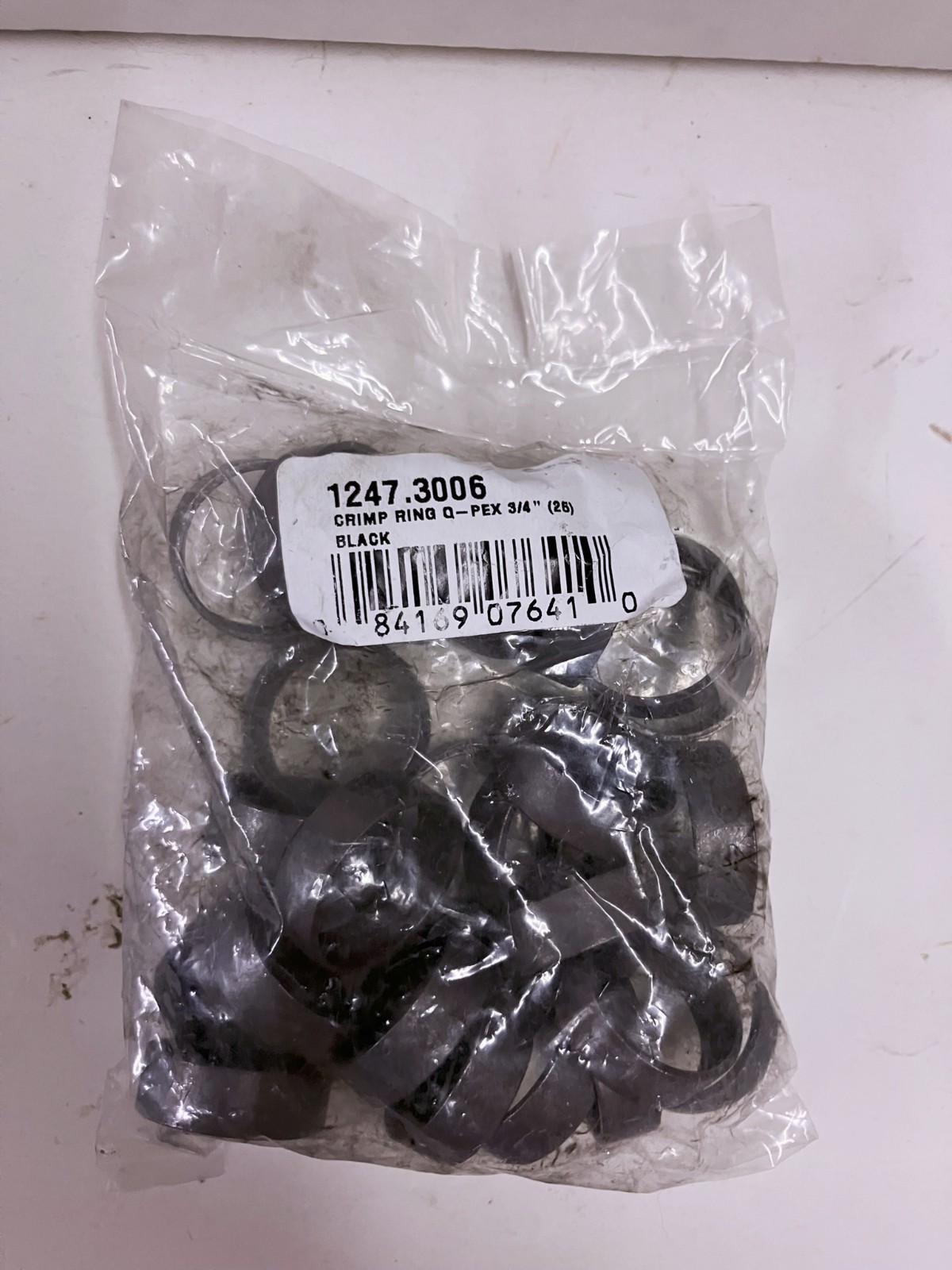 (25) Zurn 3/4 inch Pex Annealed Copper Crimp Rings 1247.3006