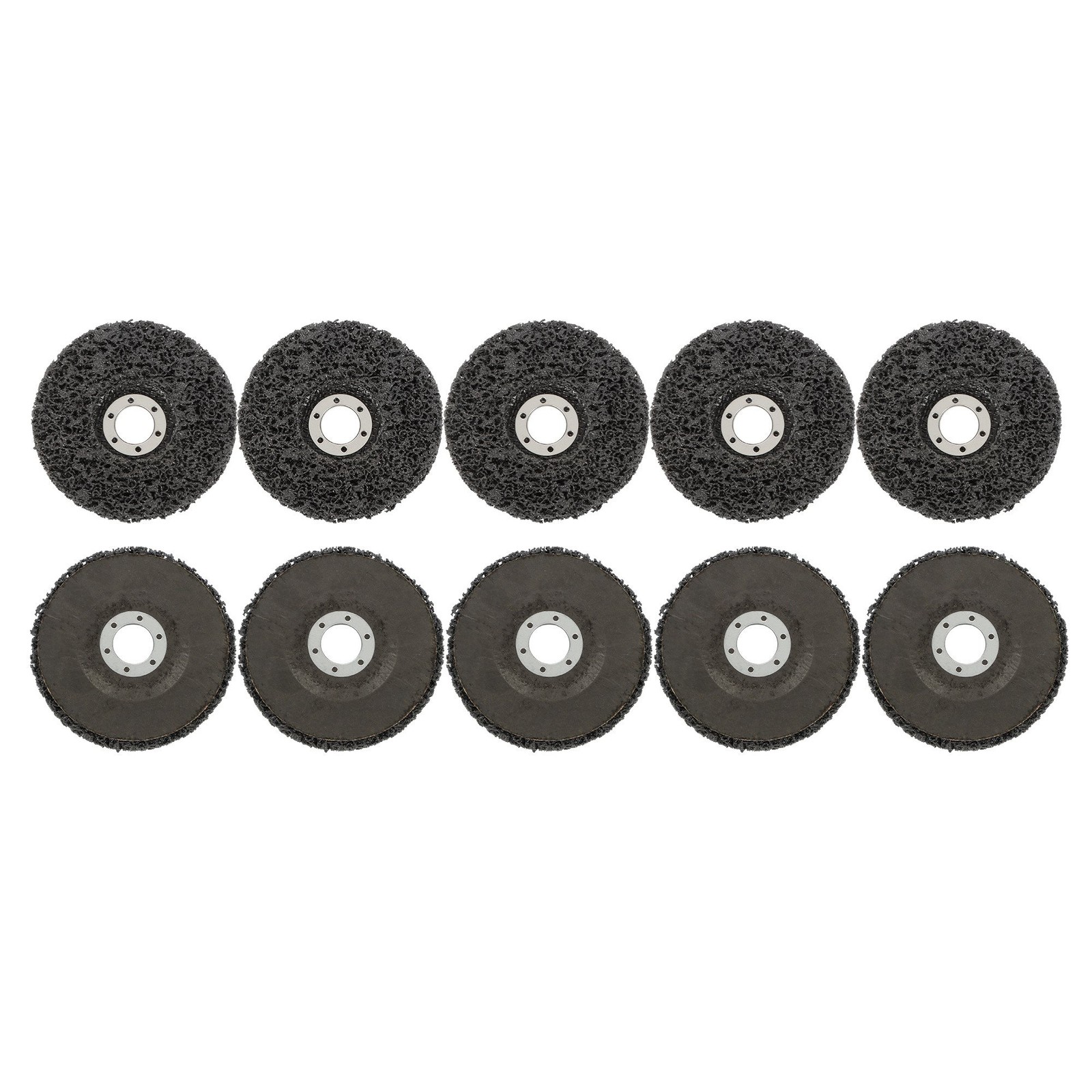 10 Pcs 4.5 Inch Strip Discs for Angle Grinder Wire Stripping Wheel Paint Remover