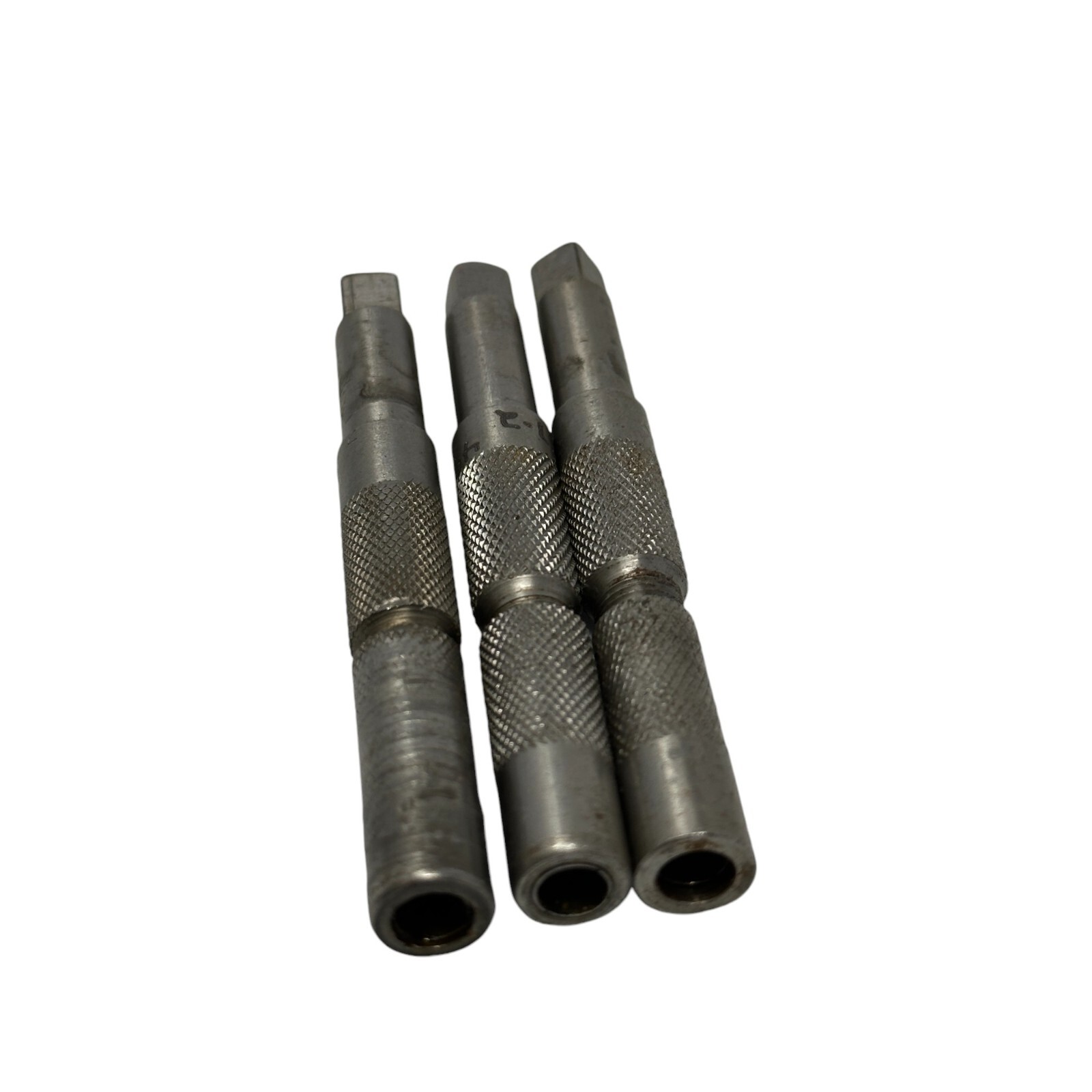 Lot of 3 – Ritmar – Square Drive Tap Extensions/Drivers – 3.25″ OAL – Knurled