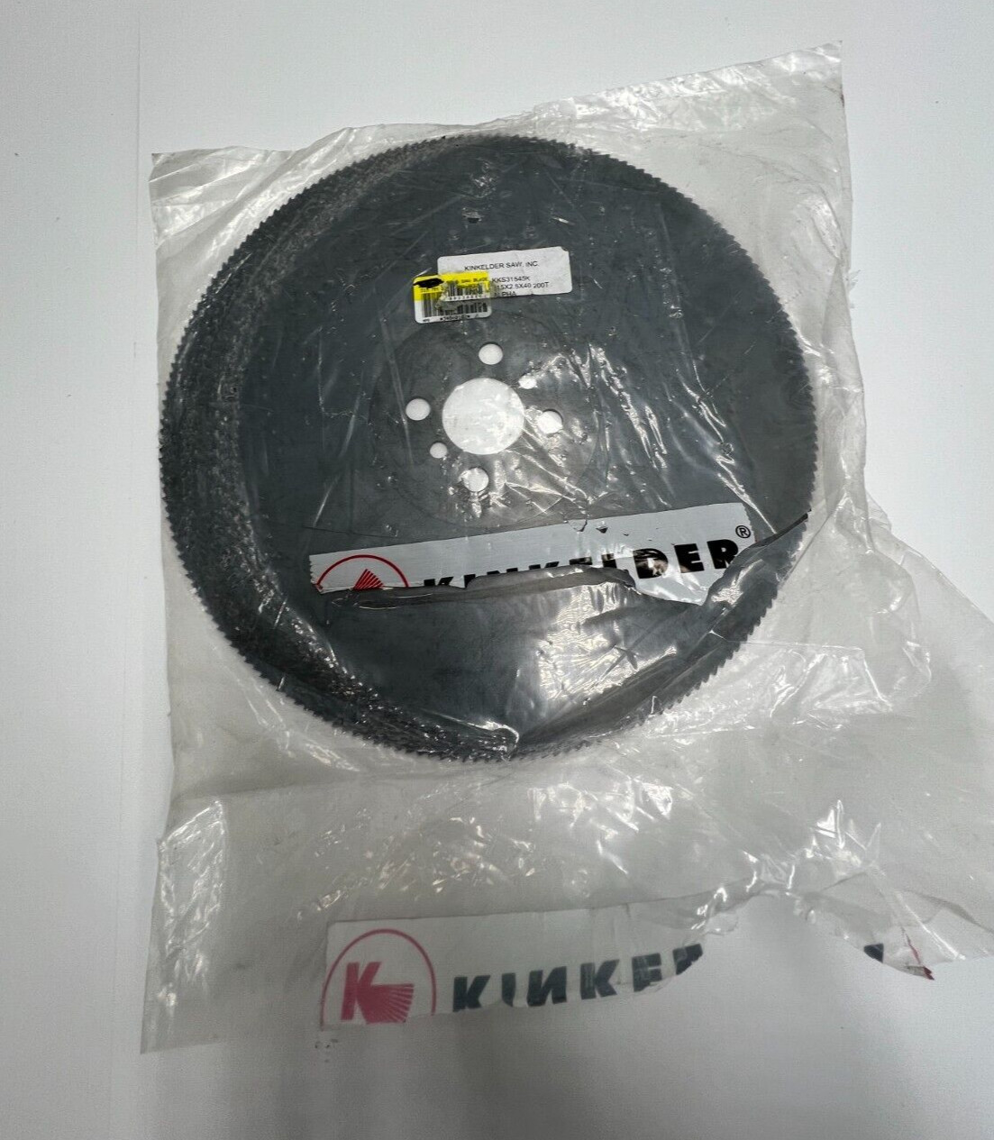Kinkelder KKS31545K Cold Saw Blade 315 mm Dia 200 Teeth High Speed Steel