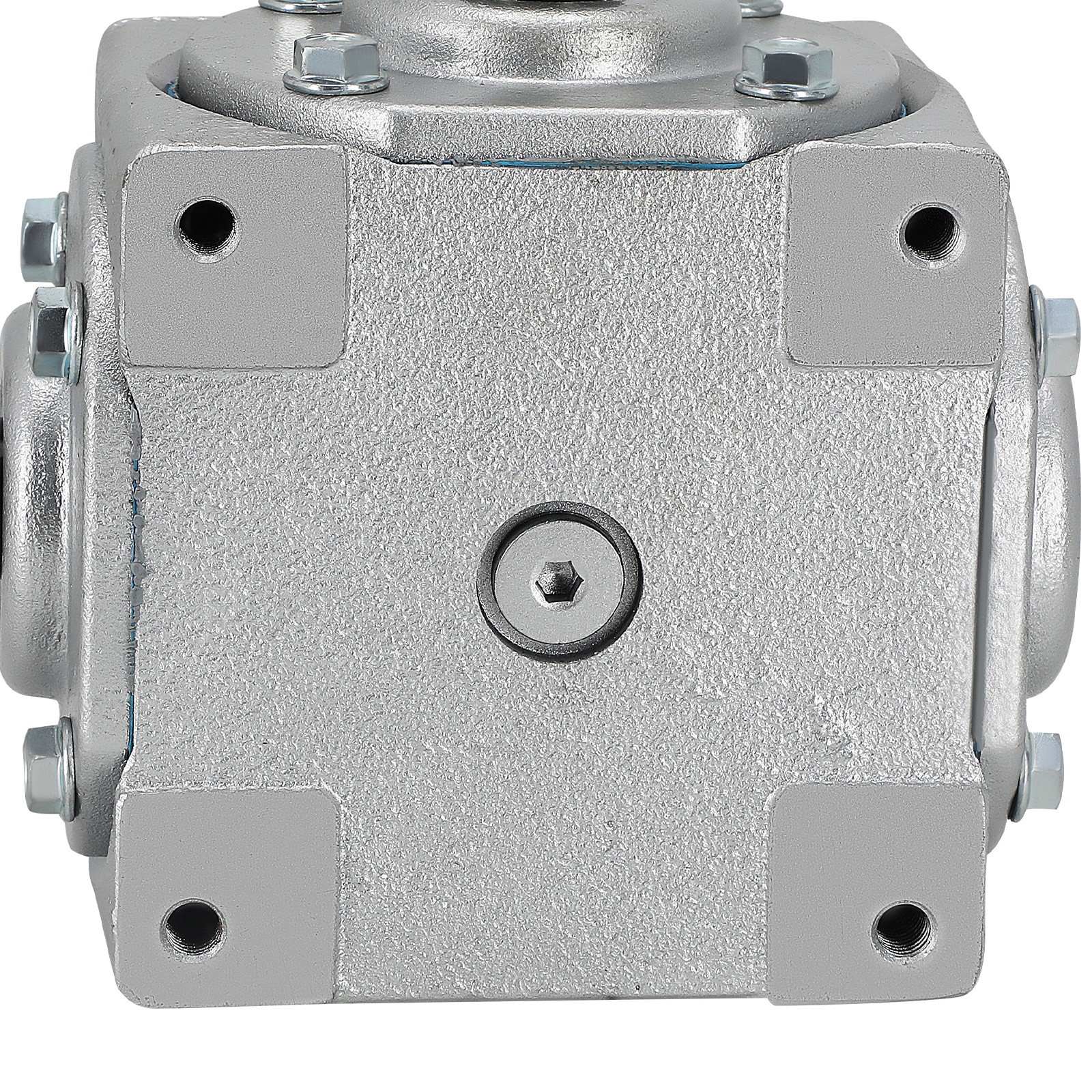 40 HP Right Angle Bevel Gearbox w/Crosshole & Keyed Shaft CW/CW 1:1 1800 Max RPM