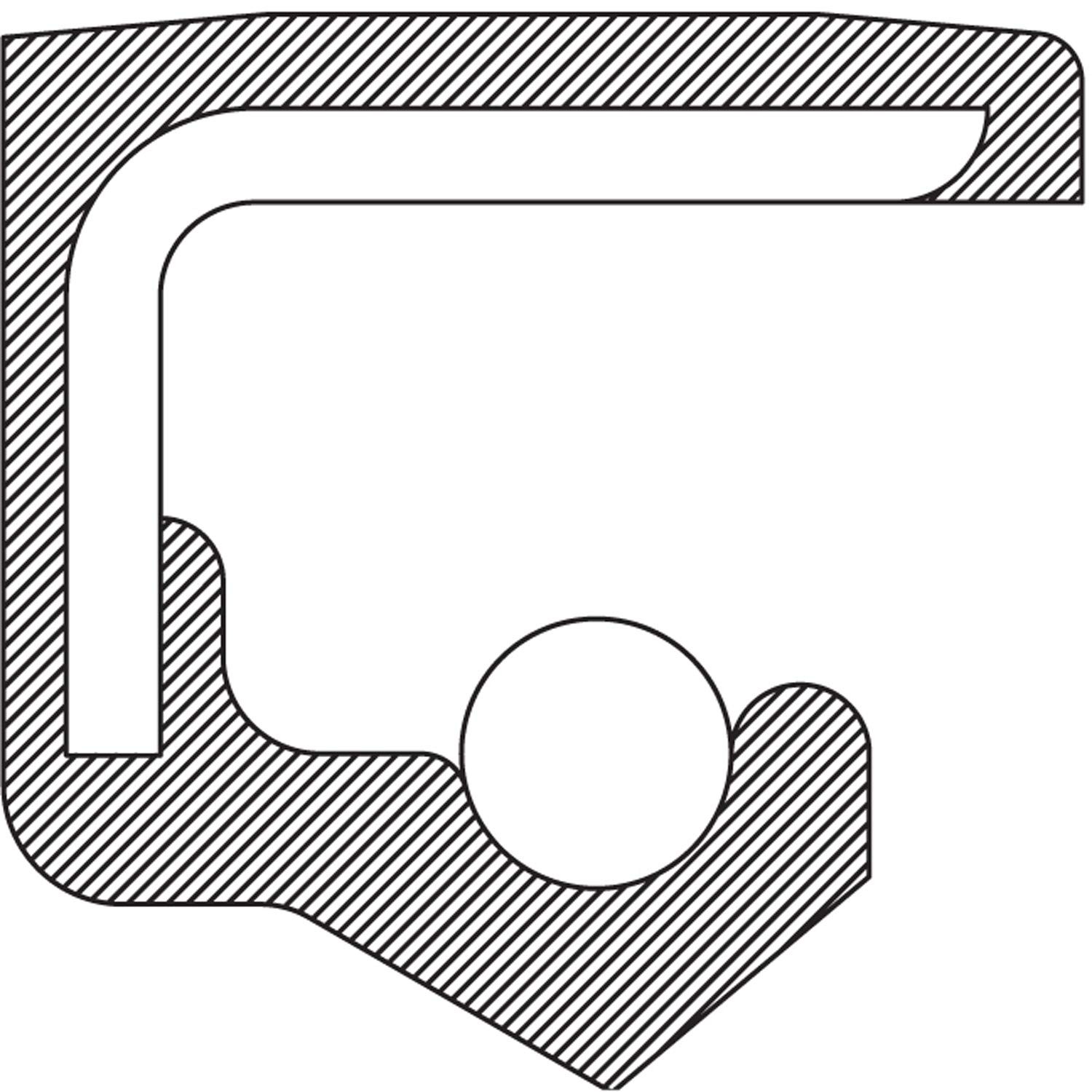 National 3909 Crankshaft Seal
