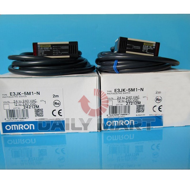OMRON Photoelectric Switch E3JK-5M1-N (E3JK-5DM1-N & E3JK-5L-N) Original New NIB