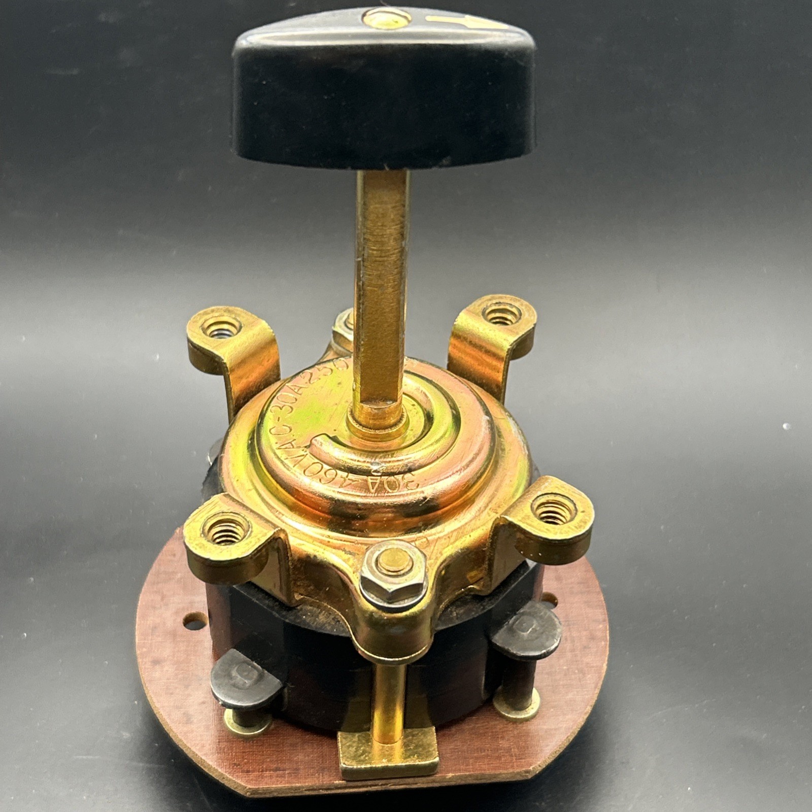 Heavy Duty Rotary ElectroSwitch 30A 460VAC-30A 250VDC KS-5716-L7 Spring Loaded