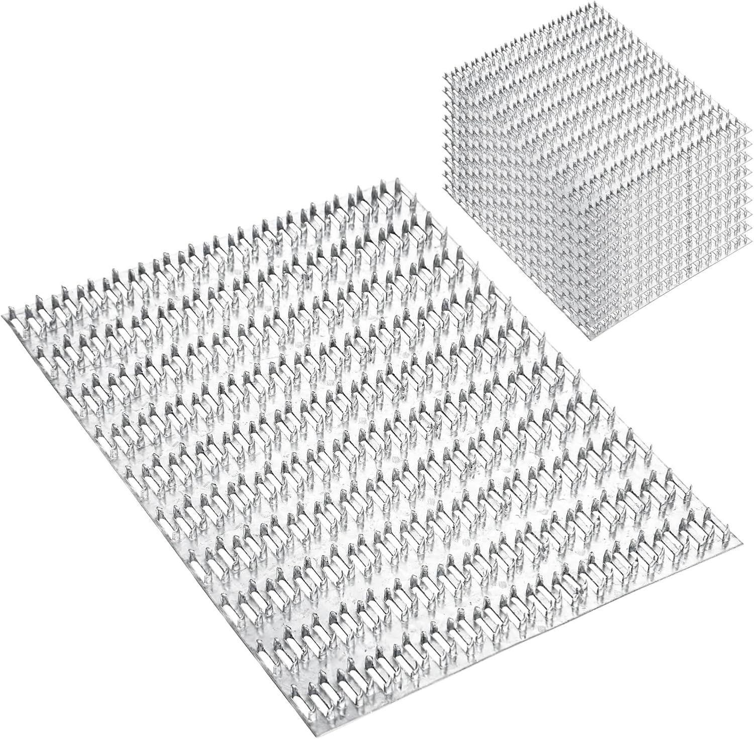 Alloy Steel Truss Brackets 8×10 – 10 Durable Plates for Wood Structure Stability