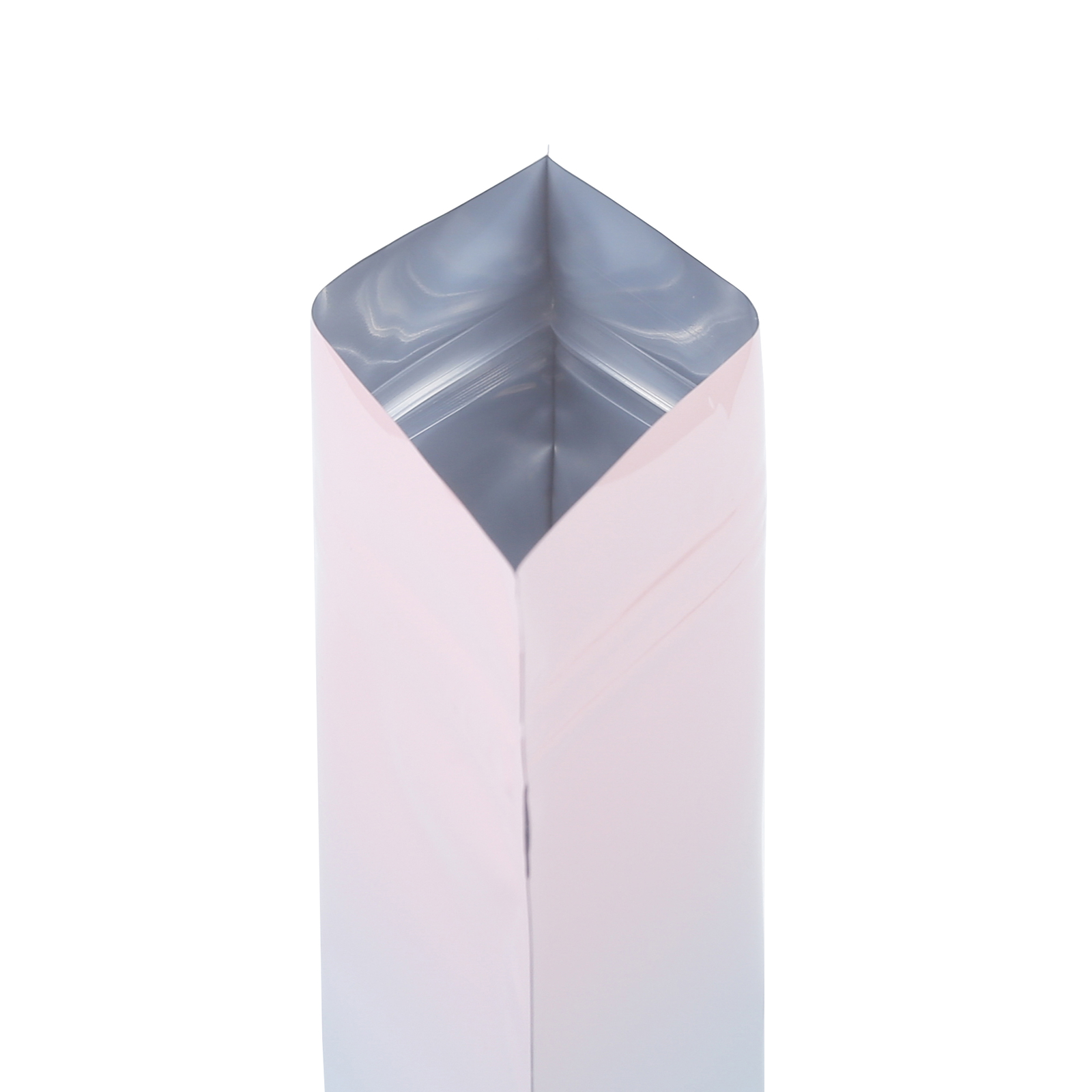 100 Pink Mylar Packaging Bags Empty Blue Foil Pouches Gradient Stand Up Pouch