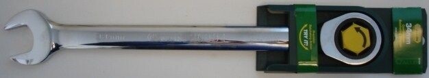 Allen 26334 34mm Ratcheting Full polish Combo Wrench
