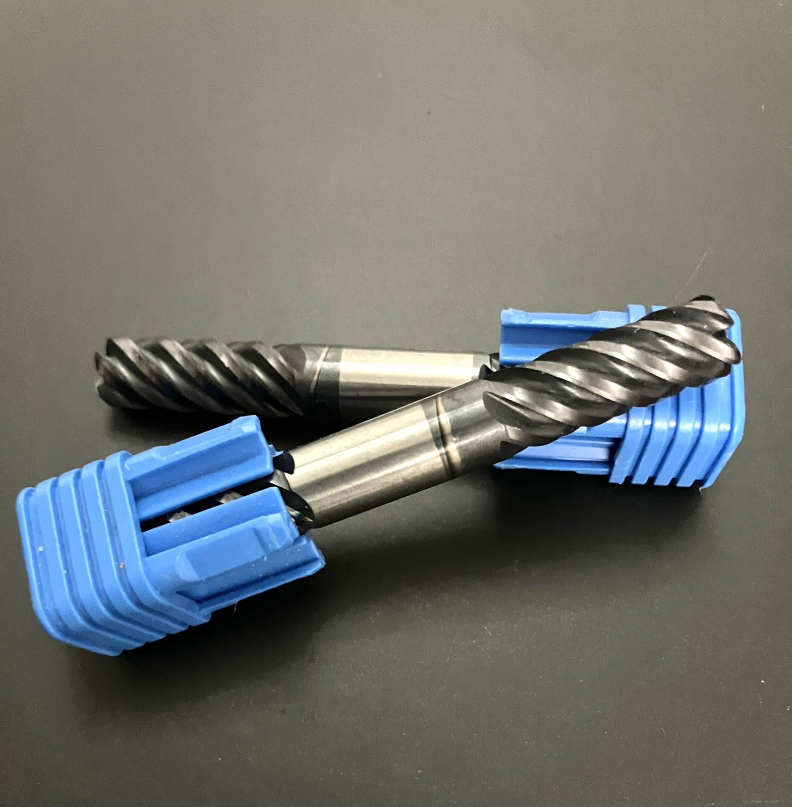 ARCH 3/8″ 5FL Corner Radius End Mill .070R Double End Solid Carbide AlTiN