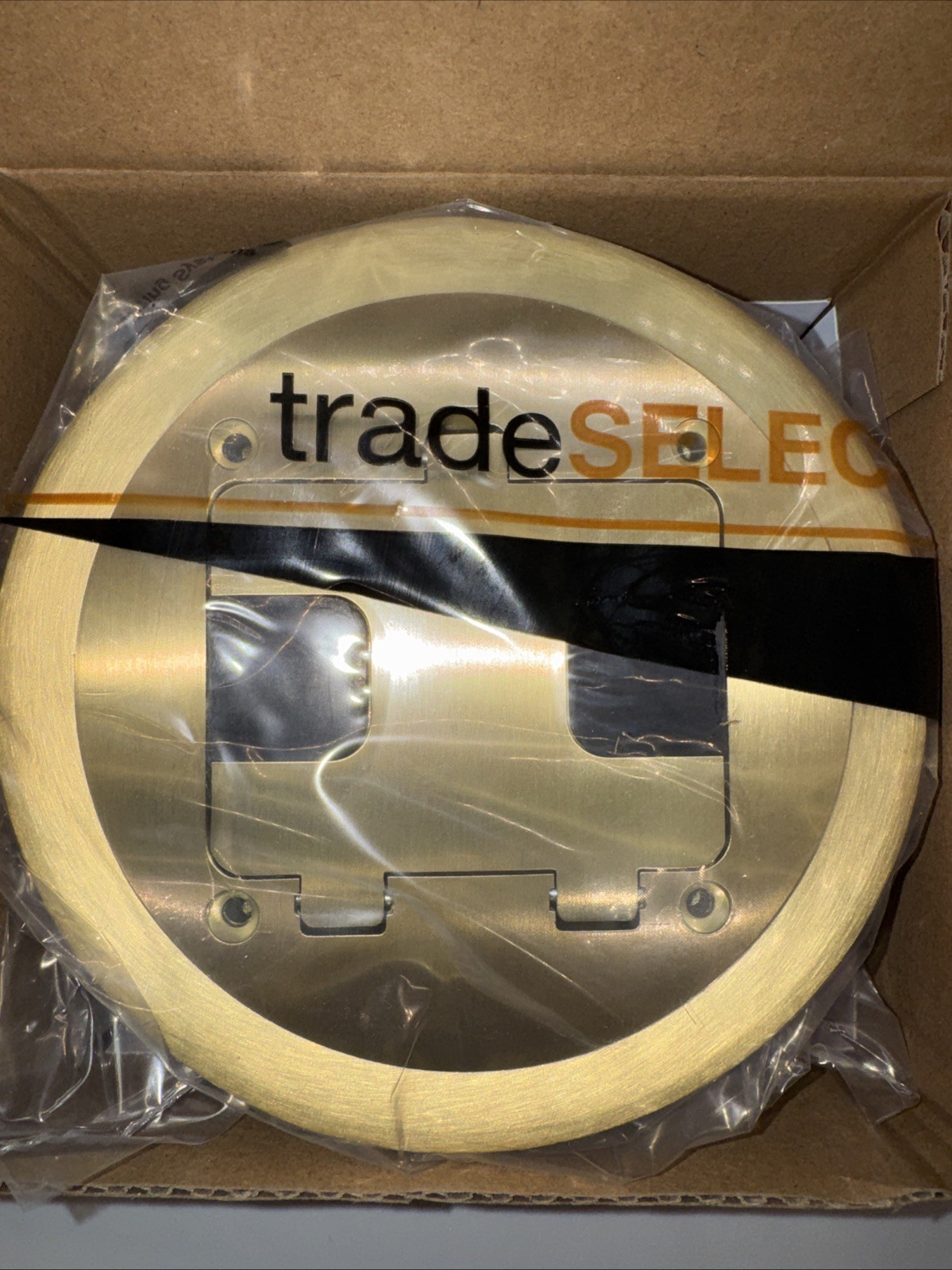 Hubbell Trade Select RF406BP Floor Flange & Door Cover Asm**FAST FREE SHIPPING**