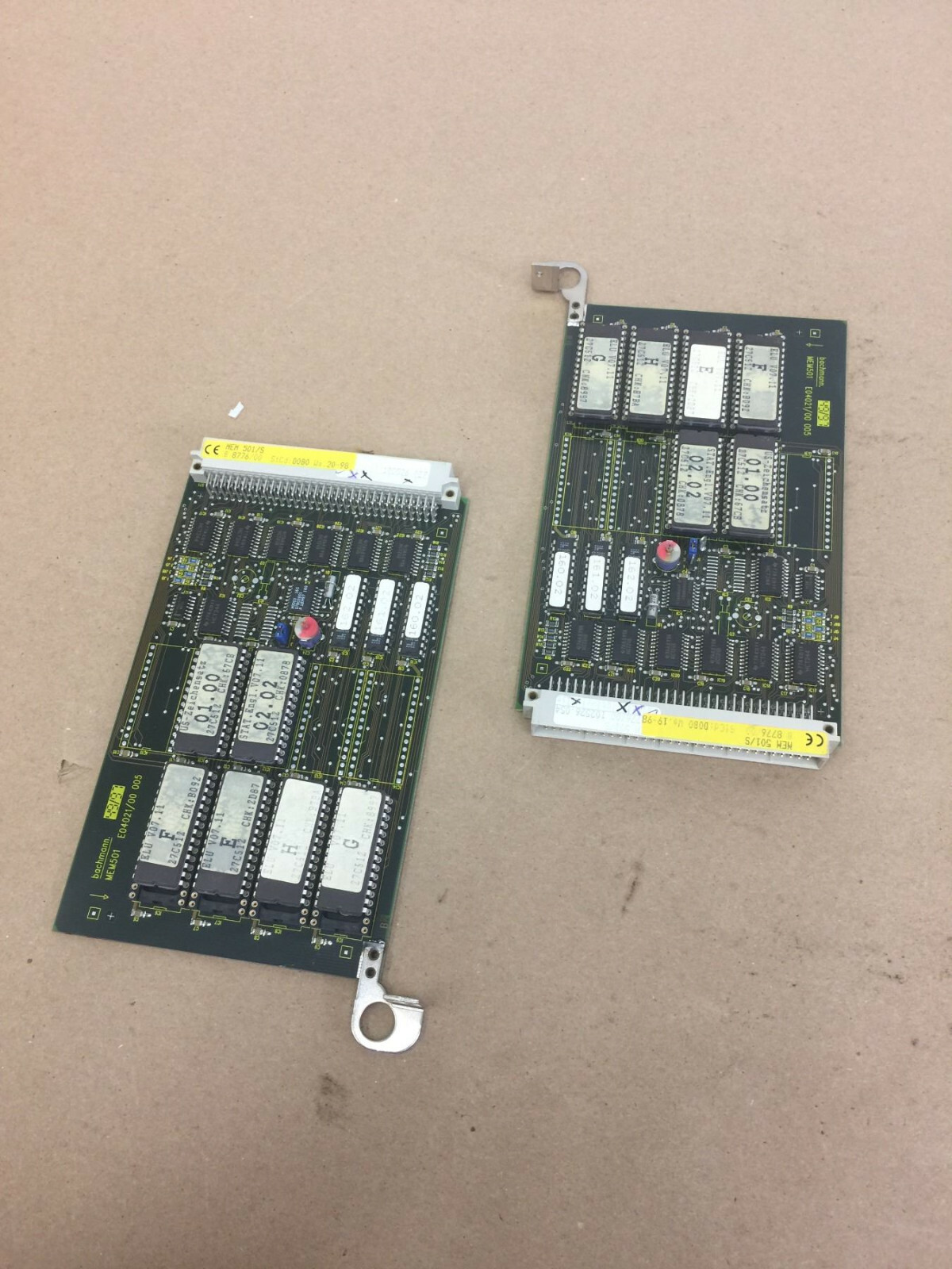 Bachmann MEM501 E04021/00 005 Circuit Boards