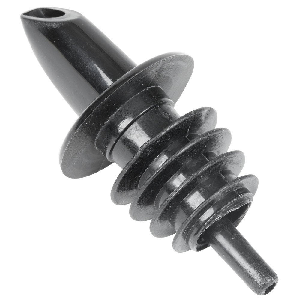 USA SELLER 12 FREE POUR LIQUOR BAR BOTTLE POURERS BLACK FREE SHIPPING US ONLY