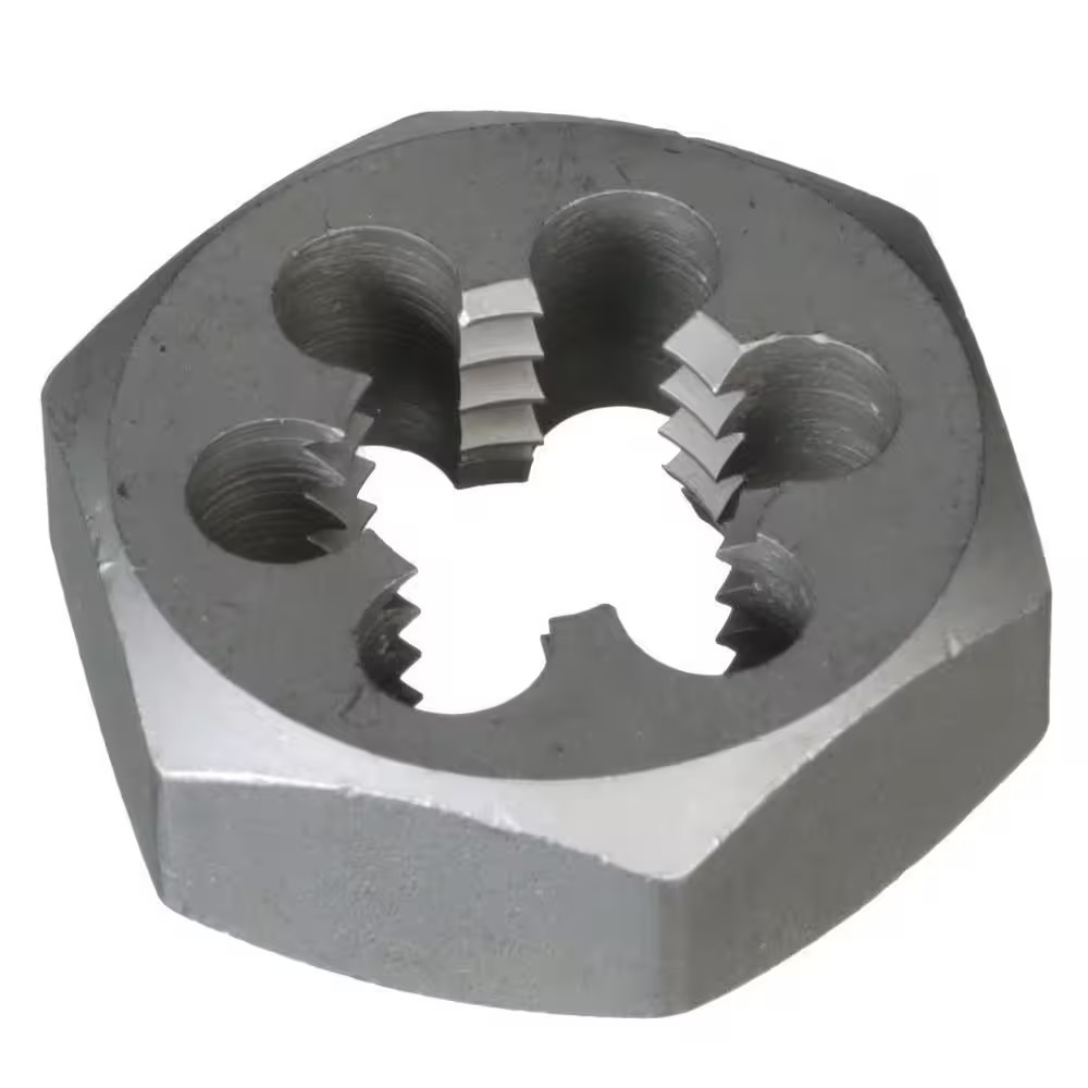 1/8 In., 1/4 In., 3/8 In., 1/2 In., 3/4 In. and 1 In. Carbon Steel NPT Pipe Die