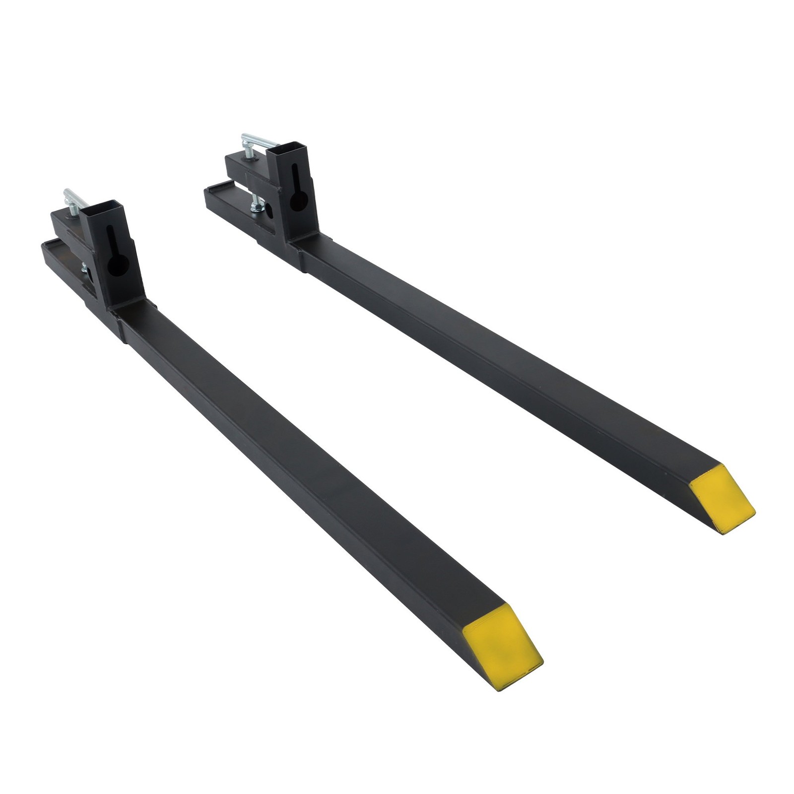 60″ Heavy Duty Quick Attach Bucket Fork Clamp on Pallet Forks 2000 lbs