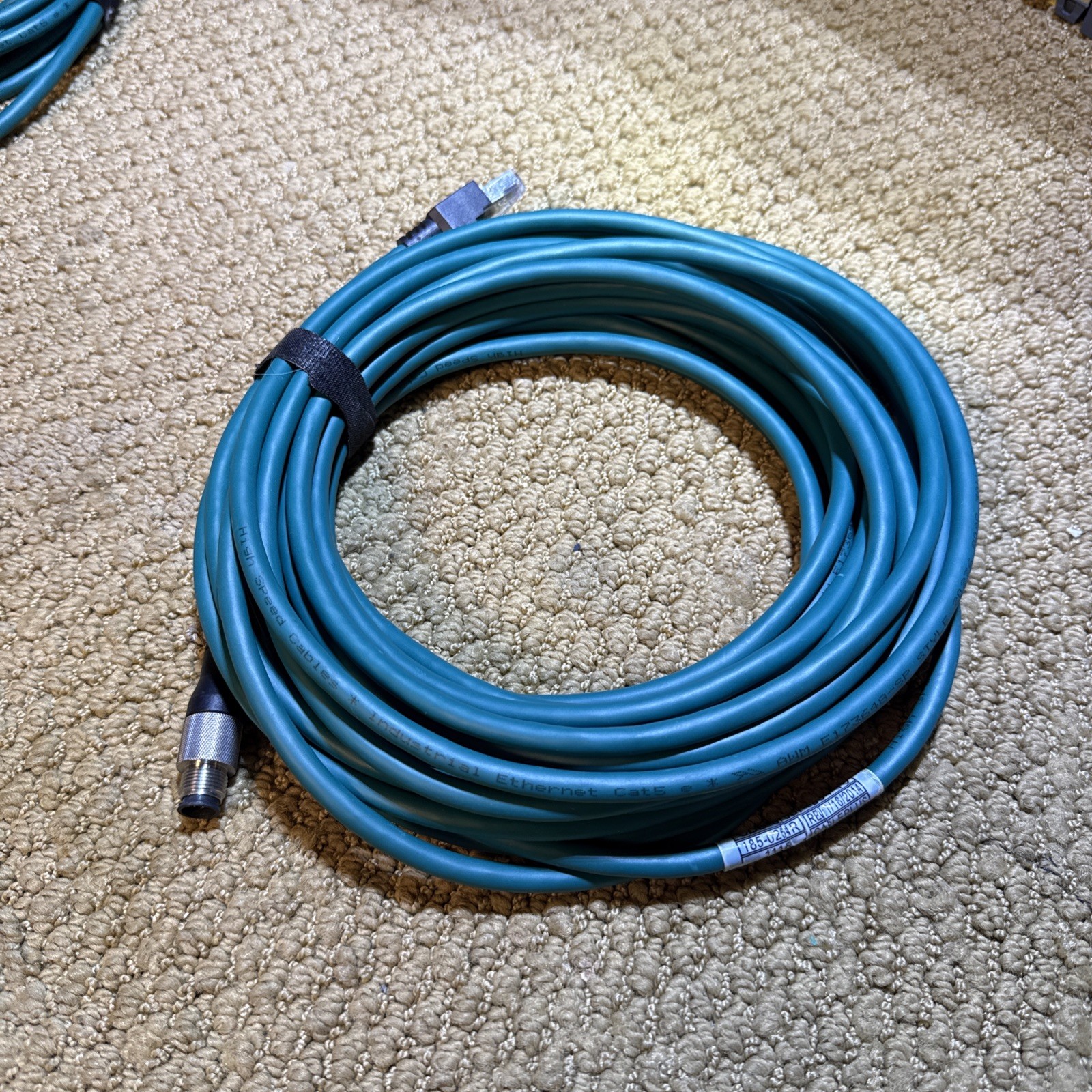 Cognex CCB-84901-1004-10 Ethernet Cable 10M/1A-Coded RJ45 to M12 8-pin