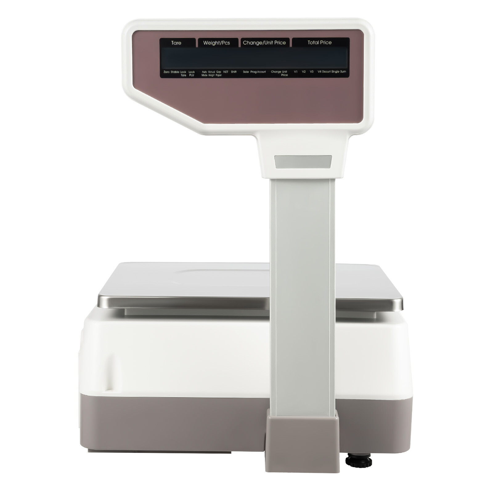 New Commercial Digital Price Computing Scale 66Lbs with Label Barcode Printer