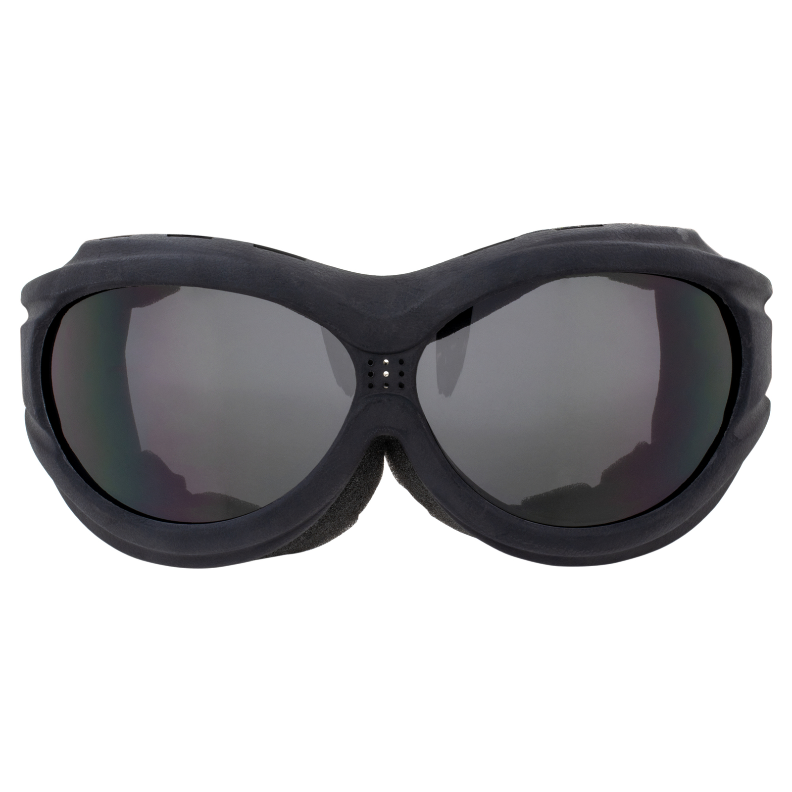 2 Pairs Birdz Buzzard Motorcycle Goggles Fit Over Glasses Black Clear Smoke Lens