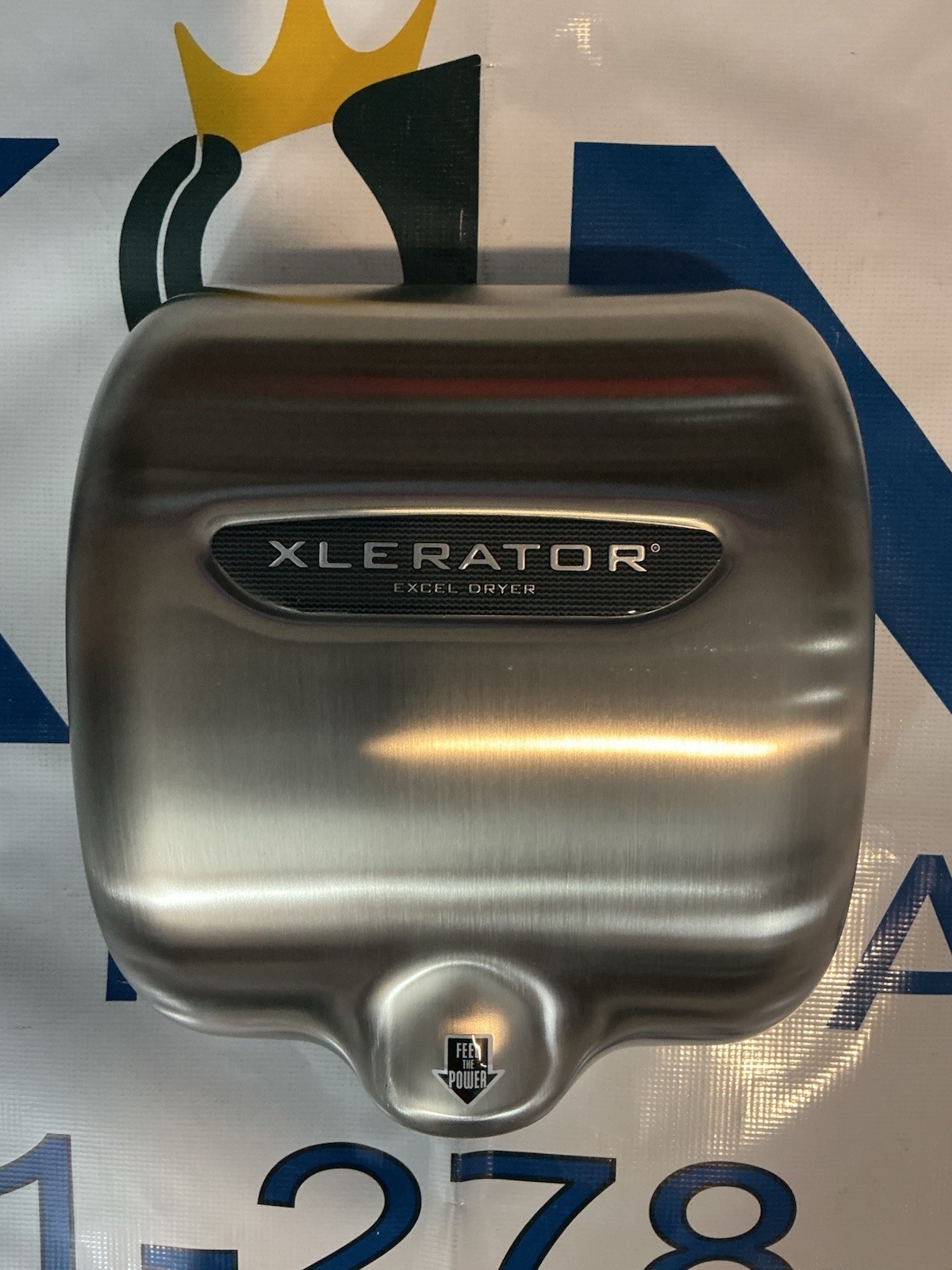 EXCEL XL-SB XLERATOR HAND DRYER BRUSHED STAINLESS WALL BLOWER XL SB C 110-120v