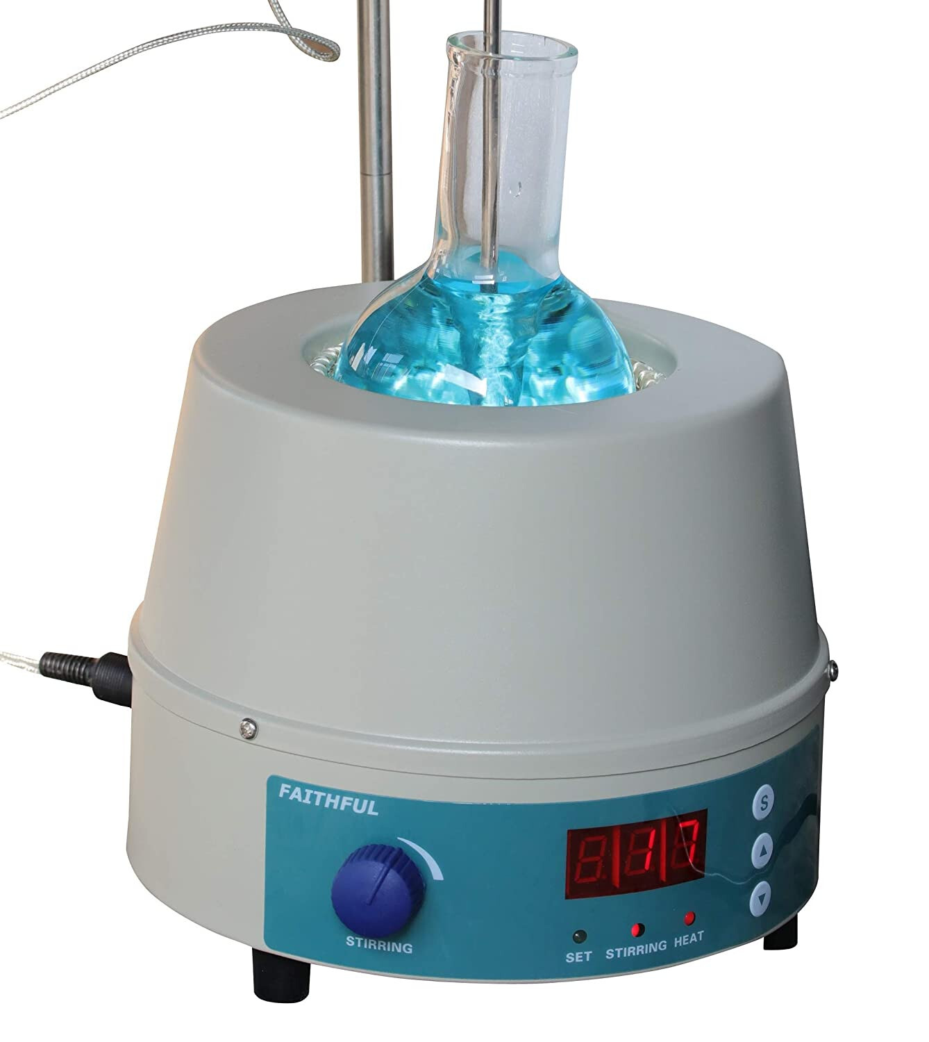 Digital Heating Mantle with Magnetic Stirring, 2000ml, 0-1600rpm, 110V, 450W