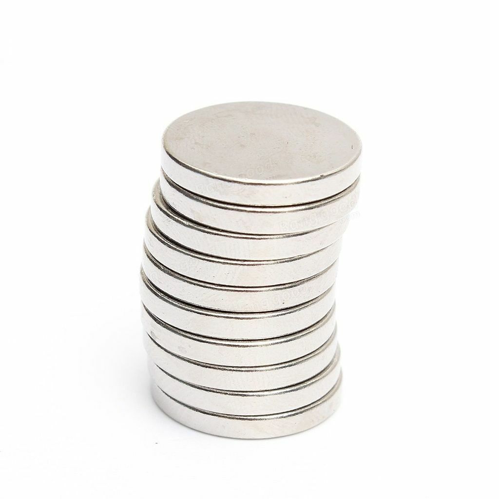 Super Strong N50 Round Disc Neodymium Mini Fridge Magnets Rare Earth 20mm x 3mm