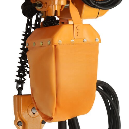 110V 1.6KW 2204LBS 1Ton Electric Chain Hoist Single Phase Hoist Crane 10FT Chain