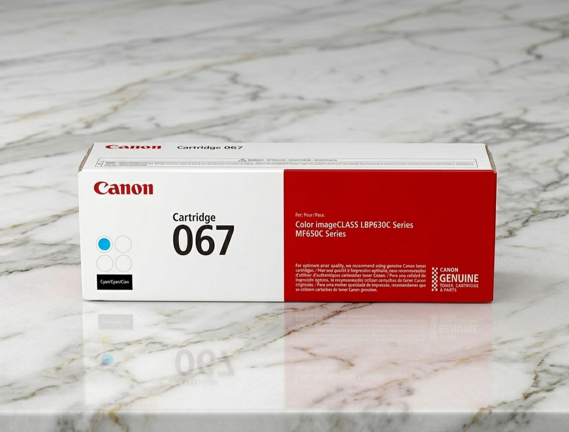 Genuine Canon 067 Toner Cartridge Set C/M/Y/K – Original OEM Laser Printer