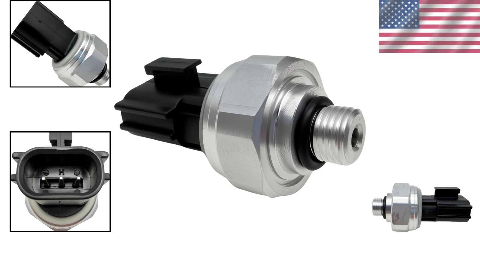 Compact A/C Pressure Switch Compatible with Nissan Vehicles – 4.72 In Design