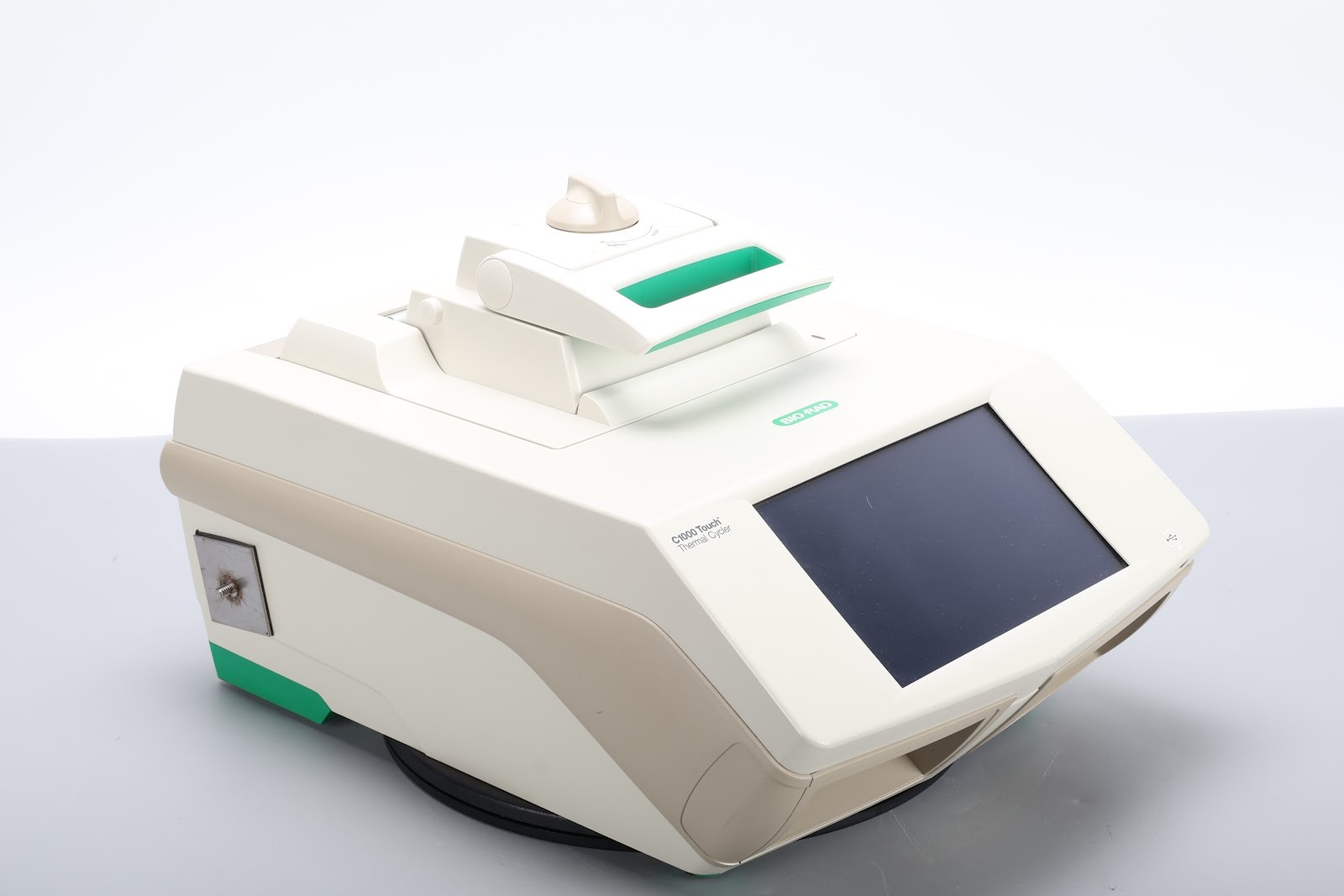 Bio Rad C1000 Touch Thermal Cycler With Reaction Module 96W Deep and Power Cable