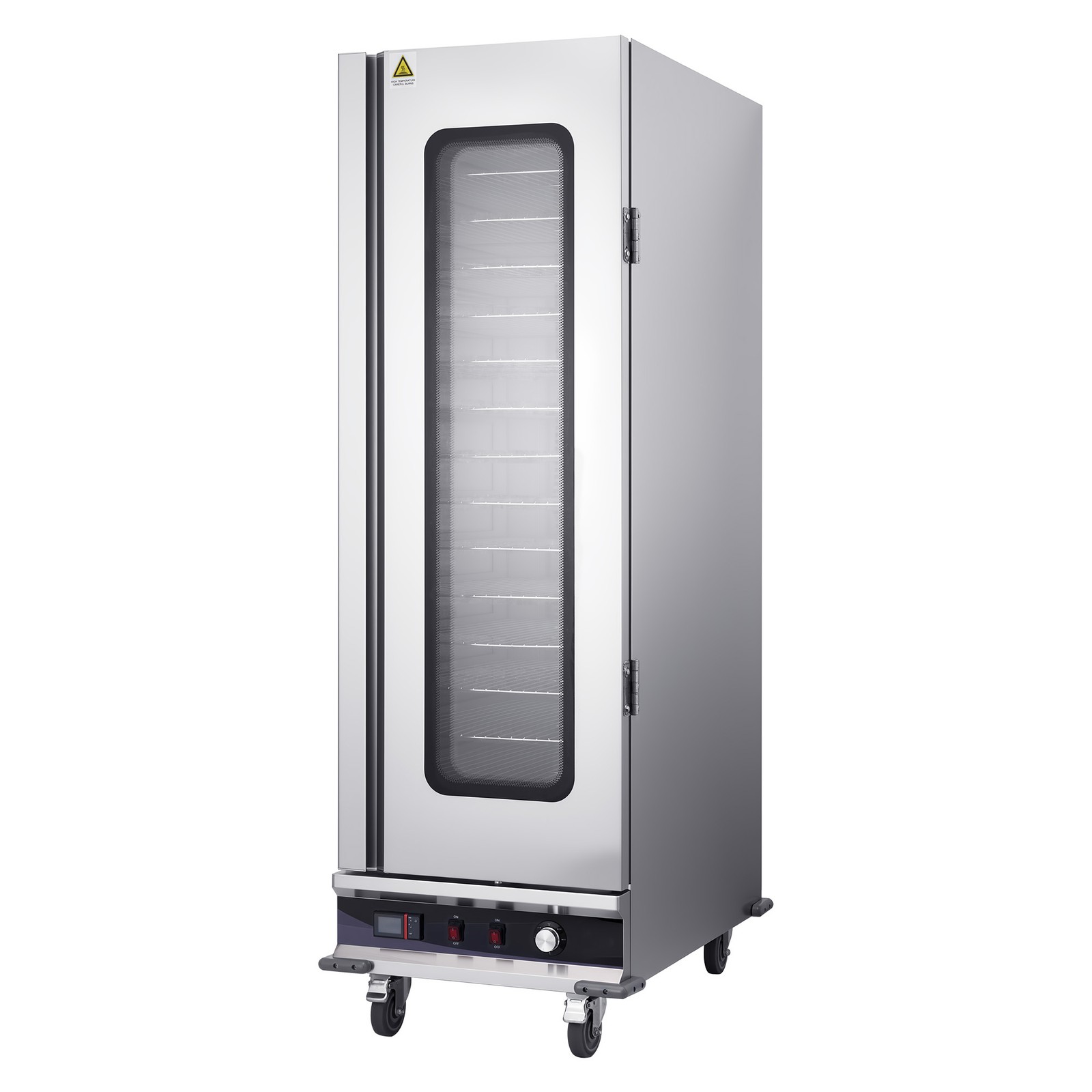 Uimoso Electric Food Warming Cabinet with 16 Tiers and Glass Door