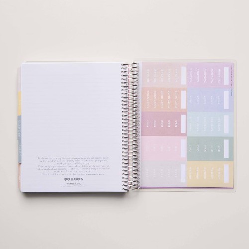 Erin Condren 5.875"x8.25" 2026-2027 12 Months Academic Planner Dated