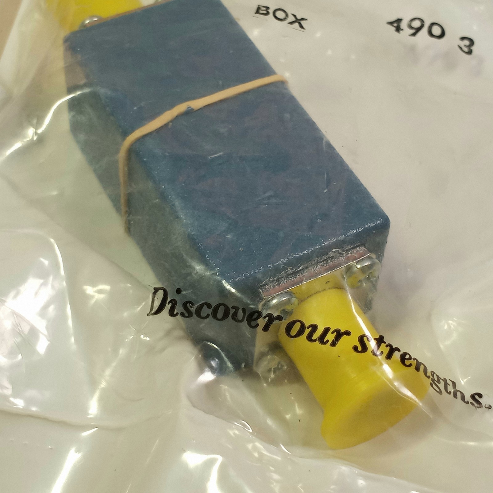 Pomona Model 2390 Blue Enamel Shielded Box New In Bag NOS
