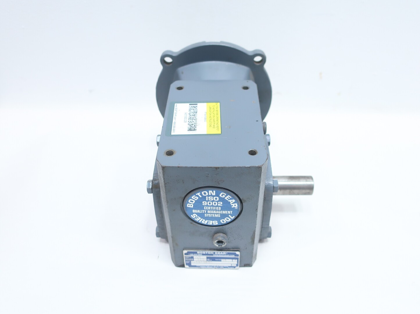 Boston Gear F71815B5G Right Angle Gear Reducer 56c 5/8in 7/8in 0.91hp 15:1