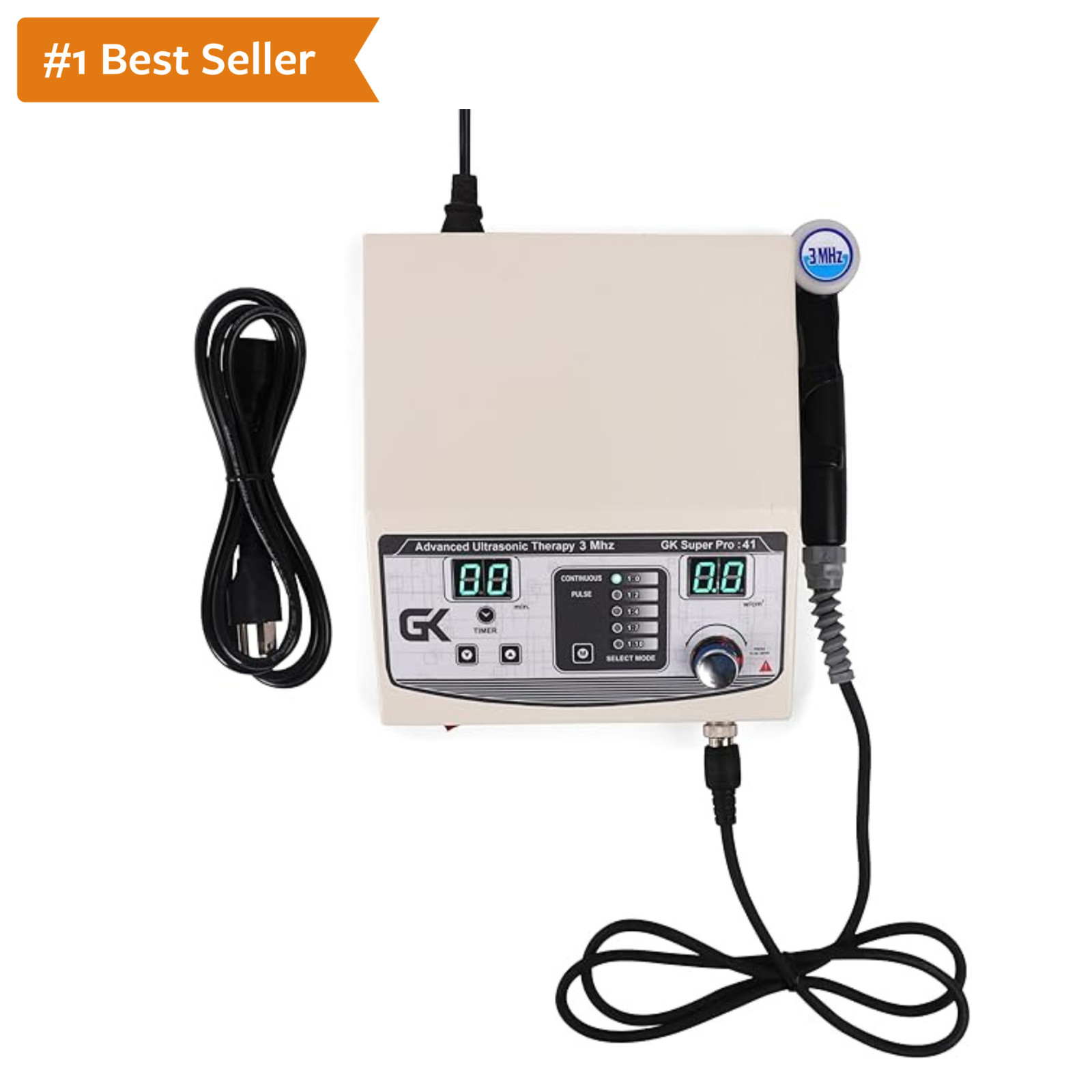 Super Pro Ultrasound Therapy Machine Ultrasound Physiotherapy Massager 3MHz Unit