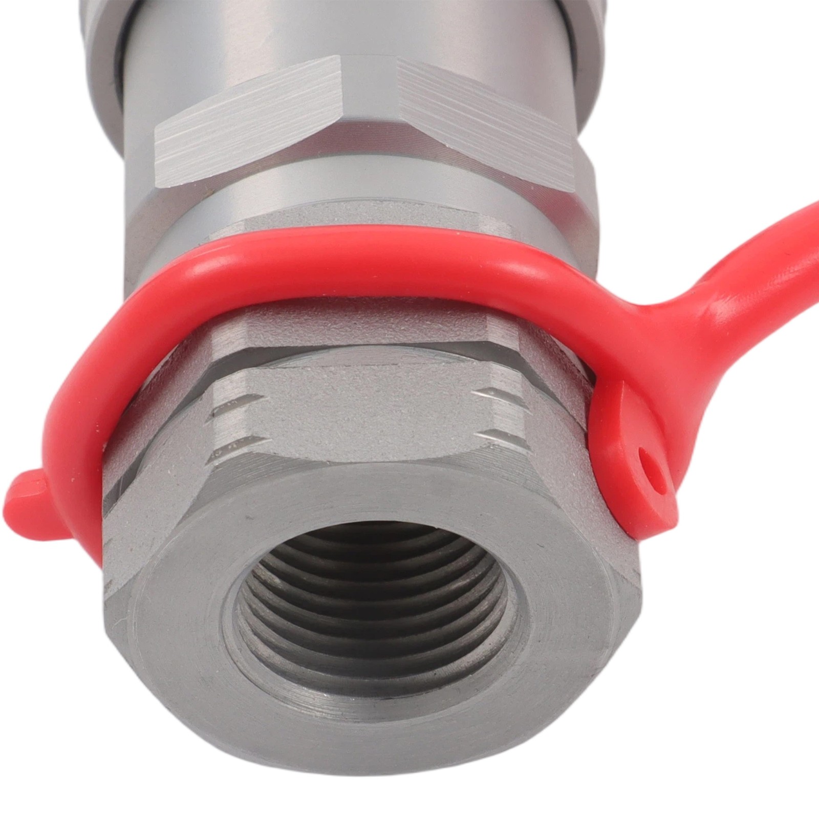 2 Pcs 3/8″ Flat Face Hydraulic Quick Disconnect Coupling Set 3/8″ NPT Thread