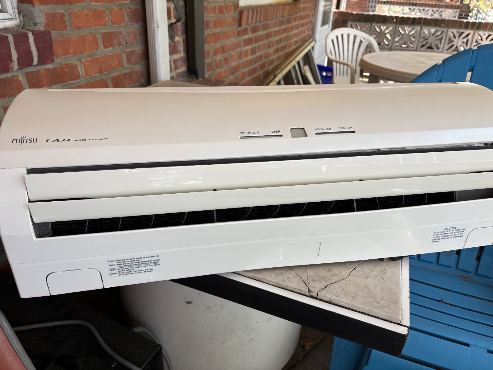 Fujitsu Air-Conditioning Indoor Units Model ASU112RWLQ & ASU9RWLQ For Parts
