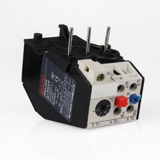 New Delixi JRS2-25/Z 3UA52 Thermal Overload Protection Relay Brand