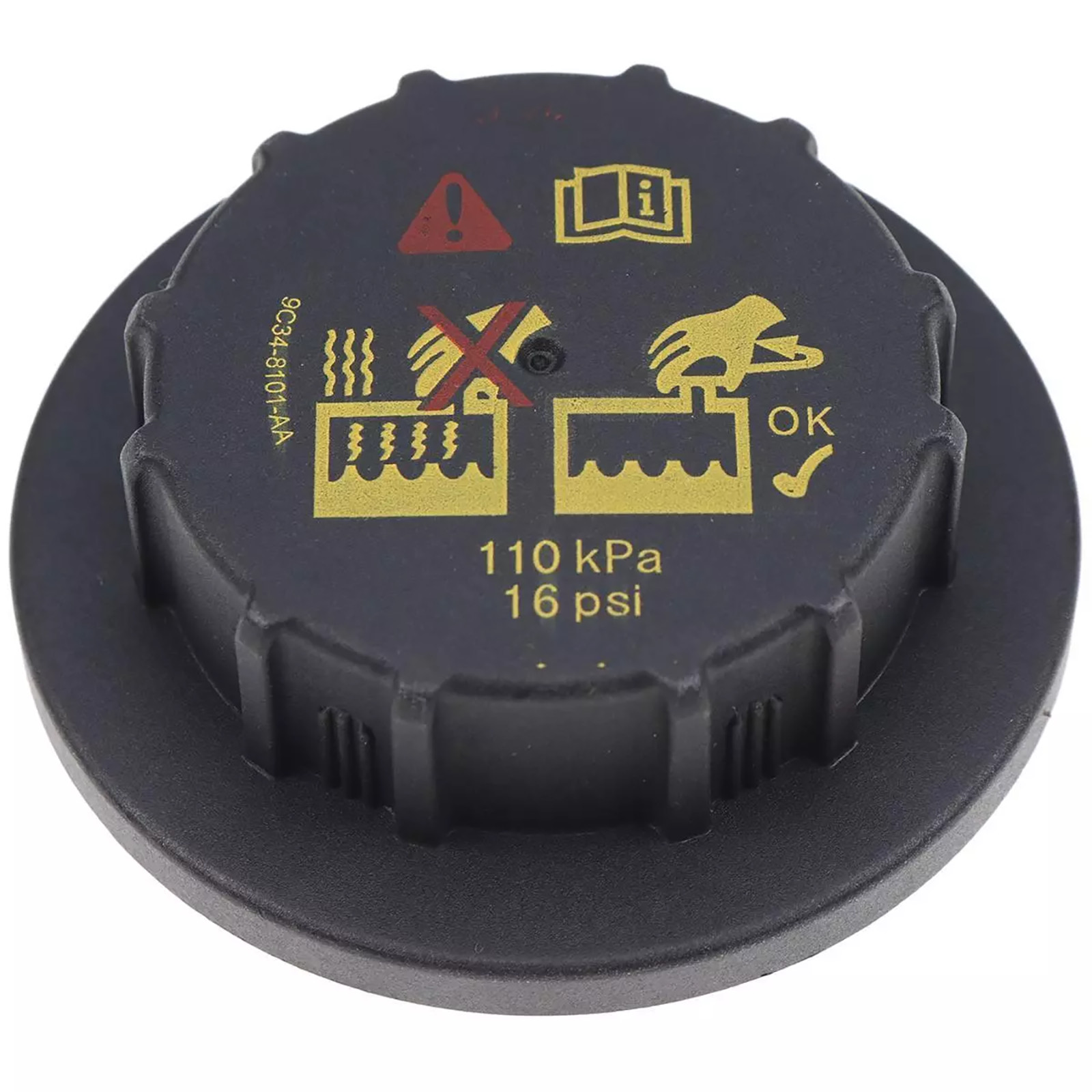 Coolant Tank Cap 6733429 For Bobcat T250 T300 T320 T550 T590 T630 T650 T750 T770