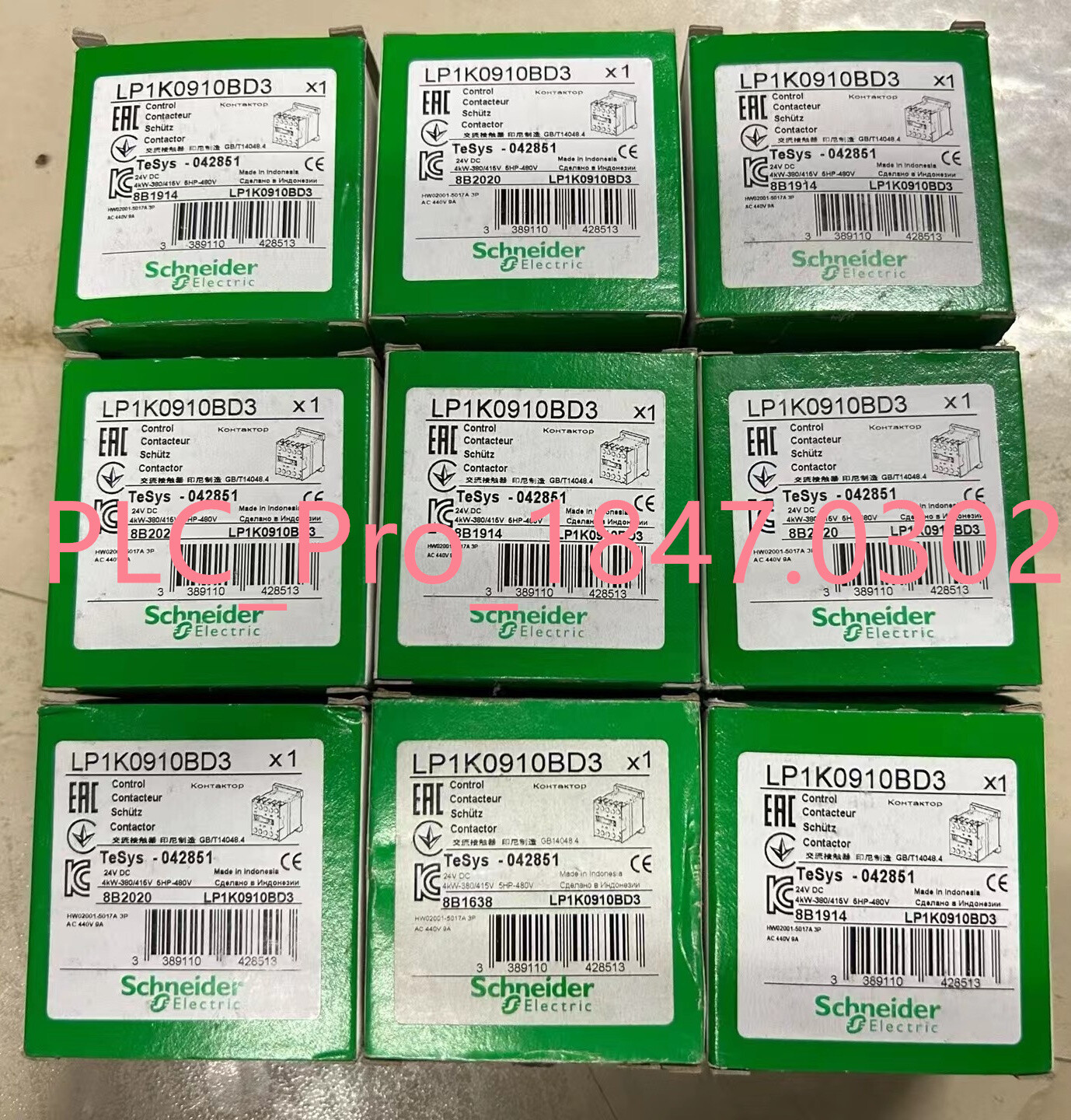 LP1K0910BD3 1PCS Brand New Schneider LP1K0910BD3 Quality Assurance Fast delivery