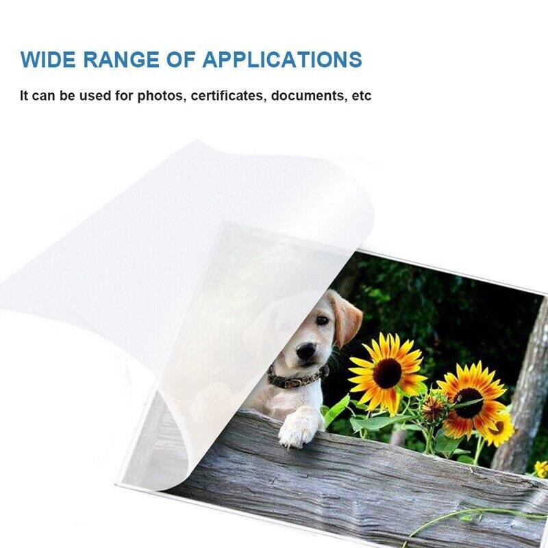 5Mil/3Mil Clear Thermal Laminating Pouches Letter 9″x11.5″ Size Laminator Sheets