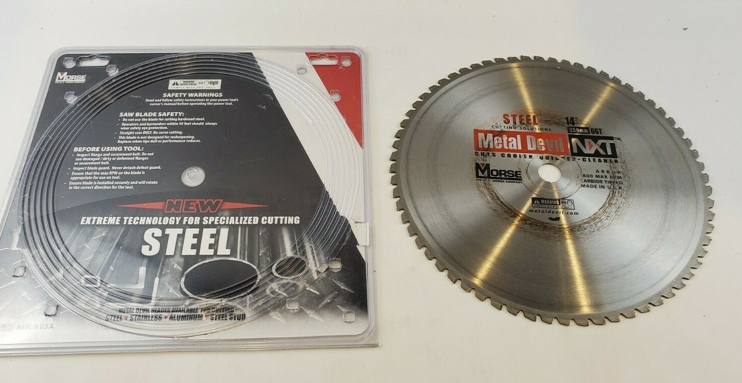 MK Morse CSM1466NSC Metal Devil NXT Circular Saw Blade 14-Inch Diameter 66 Teeth