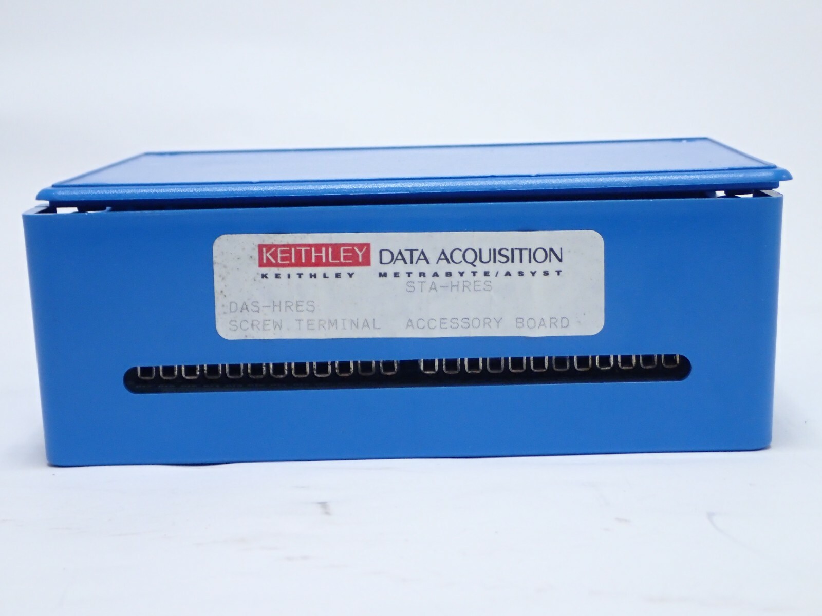KEITHLEY DAS-HRES 47kS/s 16-BIT ANALOG AND DIGITAL I/O BOARD, STA-HRES ACCY BD