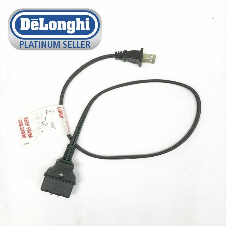 Delonghi 7312577519 D690UX D677Ux Deep Fryer Magnetic Power Cord Genuine