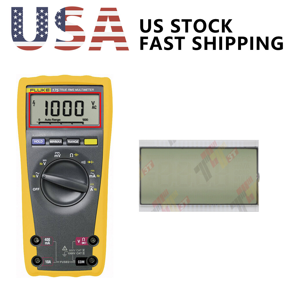 Display for FLUKE 77IV 175 177 179 True Rms Digital Multimeter Repair